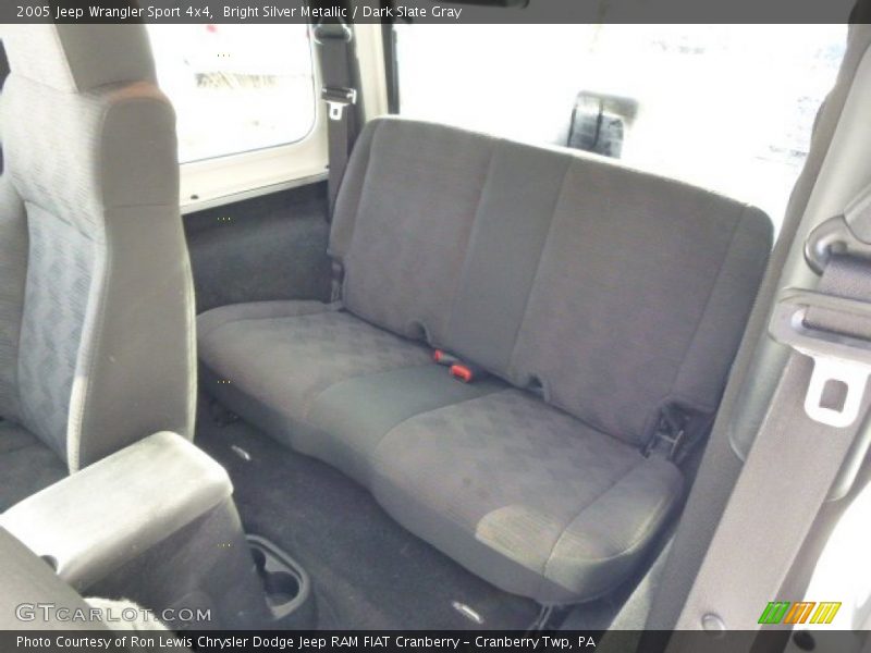 Bright Silver Metallic / Dark Slate Gray 2005 Jeep Wrangler Sport 4x4
