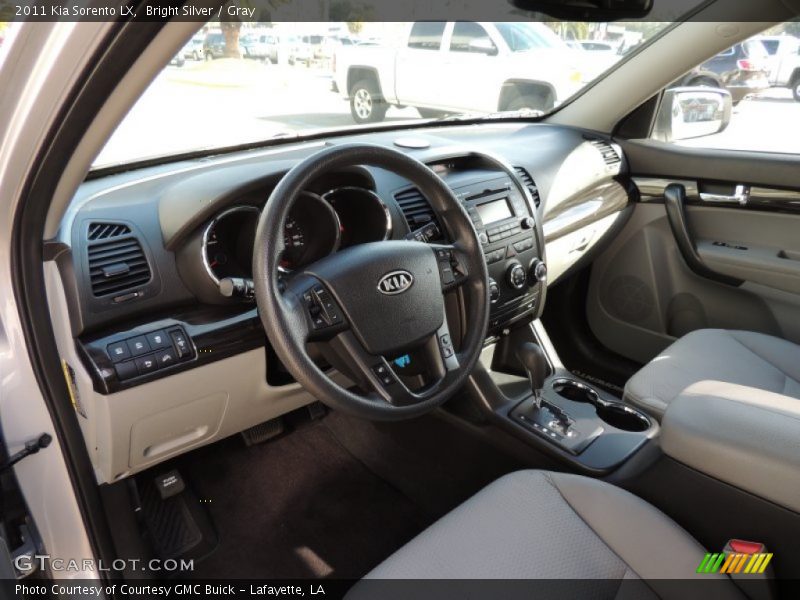 Gray Interior - 2011 Sorento LX 
