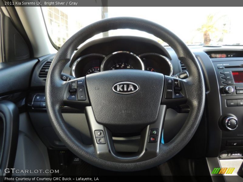Bright Silver / Gray 2011 Kia Sorento LX