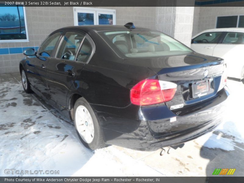 Jet Black / Black 2007 BMW 3 Series 328i Sedan