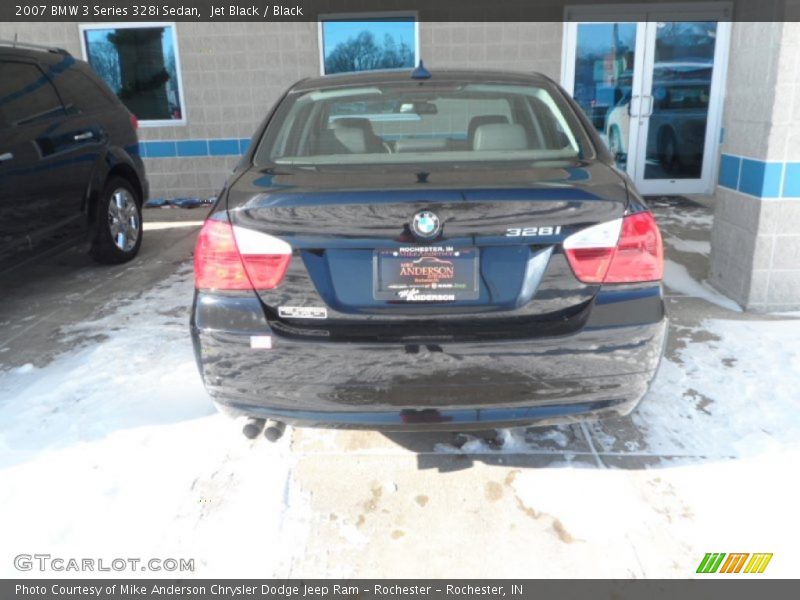 Jet Black / Black 2007 BMW 3 Series 328i Sedan