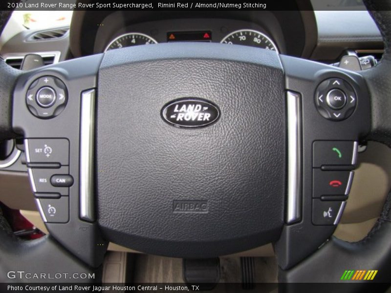 Rimini Red / Almond/Nutmeg Stitching 2010 Land Rover Range Rover Sport Supercharged