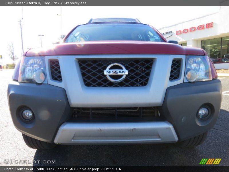 Red Brick / Graphite/Steel 2009 Nissan Xterra X