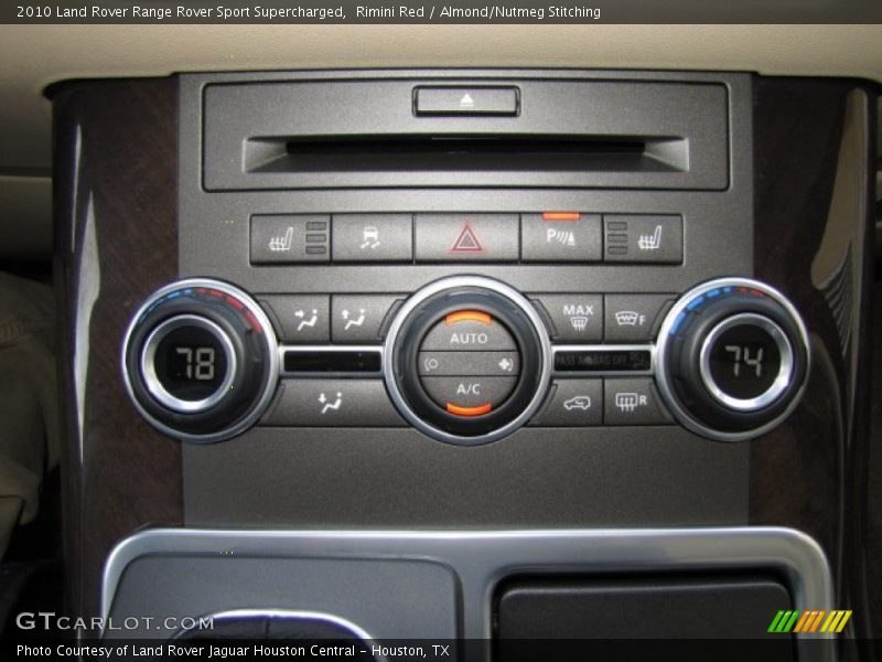 Rimini Red / Almond/Nutmeg Stitching 2010 Land Rover Range Rover Sport Supercharged