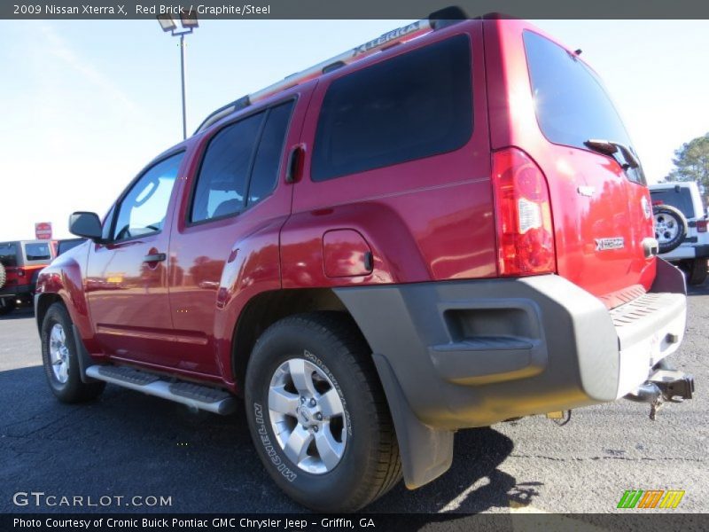 Red Brick / Graphite/Steel 2009 Nissan Xterra X