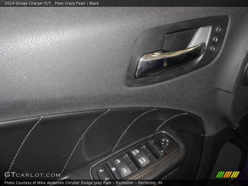 Plum Crazy Pearl / Black 2014 Dodge Charger R/T