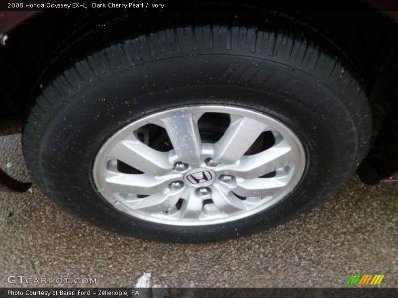 Dark Cherry Pearl / Ivory 2008 Honda Odyssey EX-L