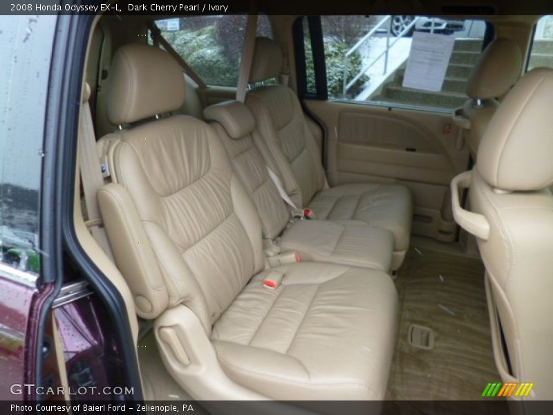 Dark Cherry Pearl / Ivory 2008 Honda Odyssey EX-L