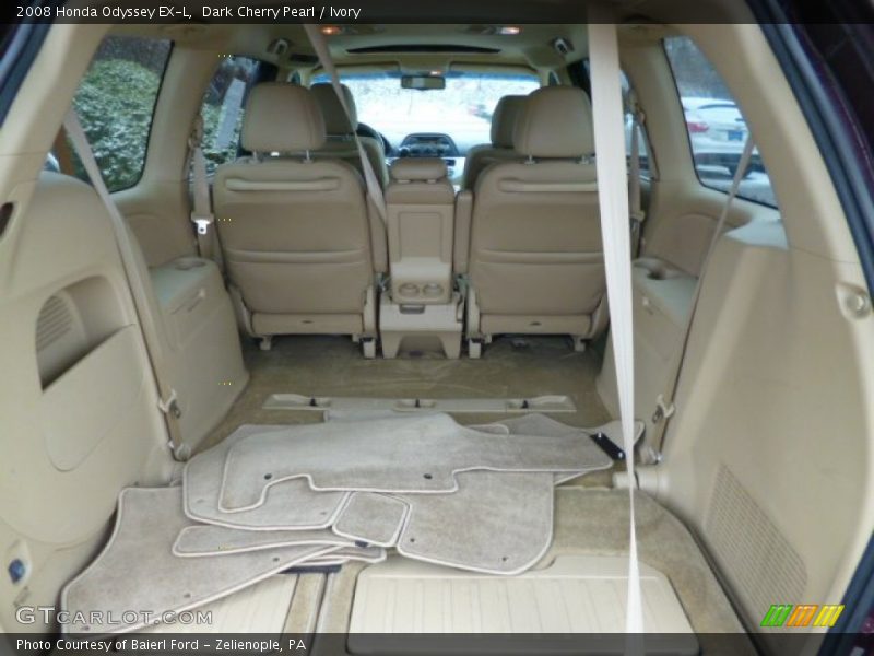 Dark Cherry Pearl / Ivory 2008 Honda Odyssey EX-L