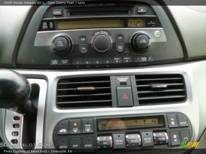 Dark Cherry Pearl / Ivory 2008 Honda Odyssey EX-L