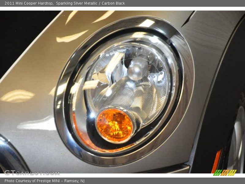 Sparkling Silver Metallic / Carbon Black 2011 Mini Cooper Hardtop