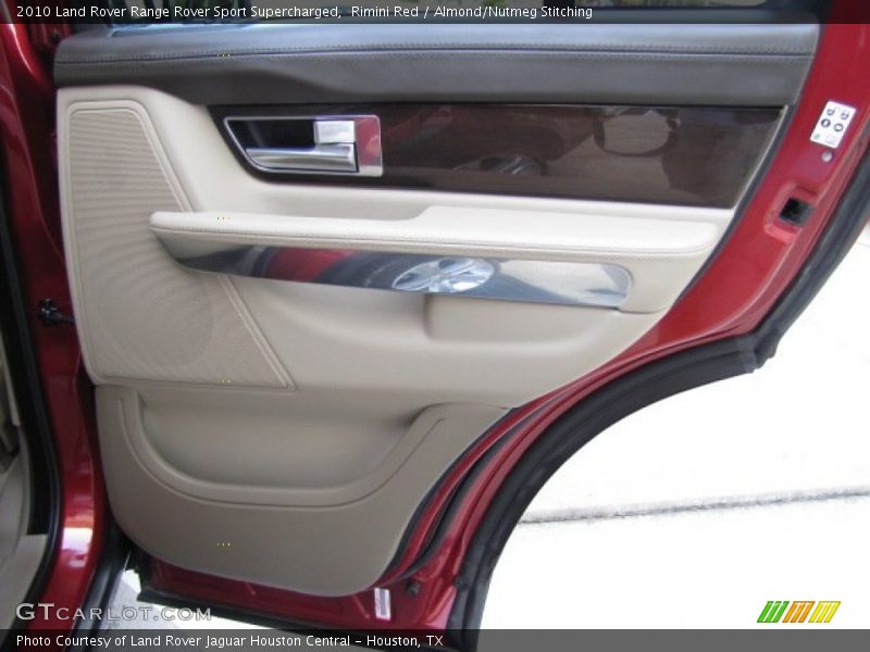 Rimini Red / Almond/Nutmeg Stitching 2010 Land Rover Range Rover Sport Supercharged