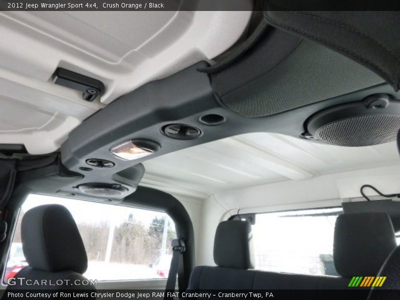 Crush Orange / Black 2012 Jeep Wrangler Sport 4x4