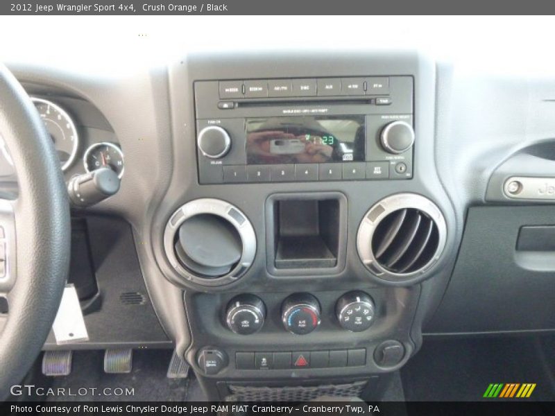Crush Orange / Black 2012 Jeep Wrangler Sport 4x4