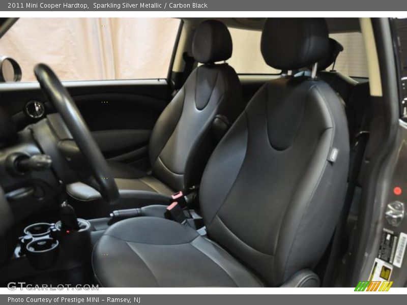 Sparkling Silver Metallic / Carbon Black 2011 Mini Cooper Hardtop