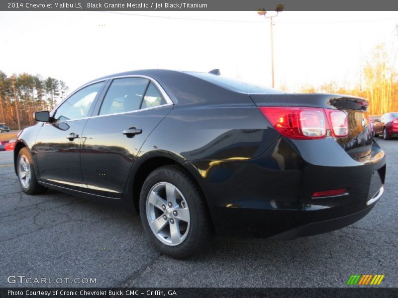 Black Granite Metallic / Jet Black/Titanium 2014 Chevrolet Malibu LS