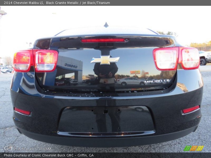 Black Granite Metallic / Jet Black/Titanium 2014 Chevrolet Malibu LS