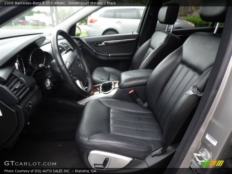 Front Seat of 2006 R 350 4Matic
