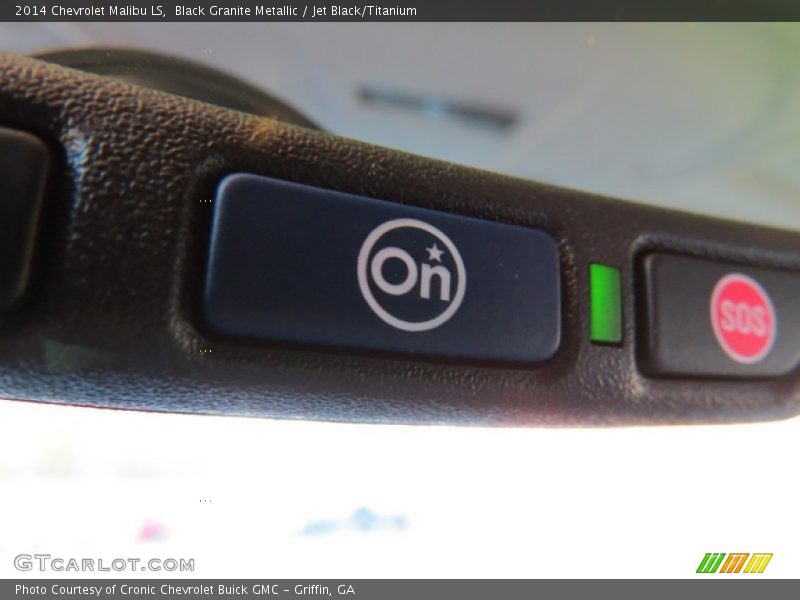 Black Granite Metallic / Jet Black/Titanium 2014 Chevrolet Malibu LS