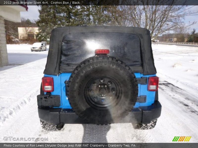 Cosmos Blue / Black 2012 Jeep Wrangler Sport 4x4