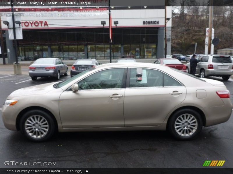 Desert Sand Mica / Bisque 2007 Toyota Camry LE