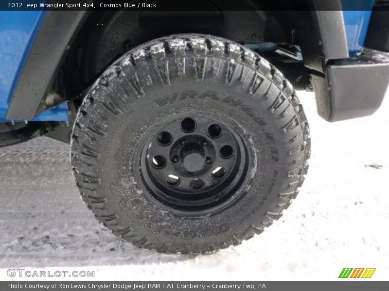 Cosmos Blue / Black 2012 Jeep Wrangler Sport 4x4