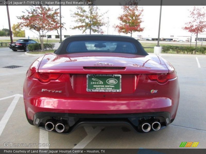 Italian Racing Red Metallic / Jet 2014 Jaguar F-TYPE V8 S