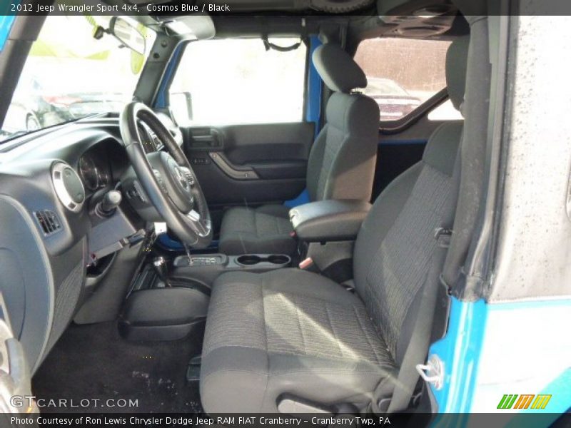 Cosmos Blue / Black 2012 Jeep Wrangler Sport 4x4