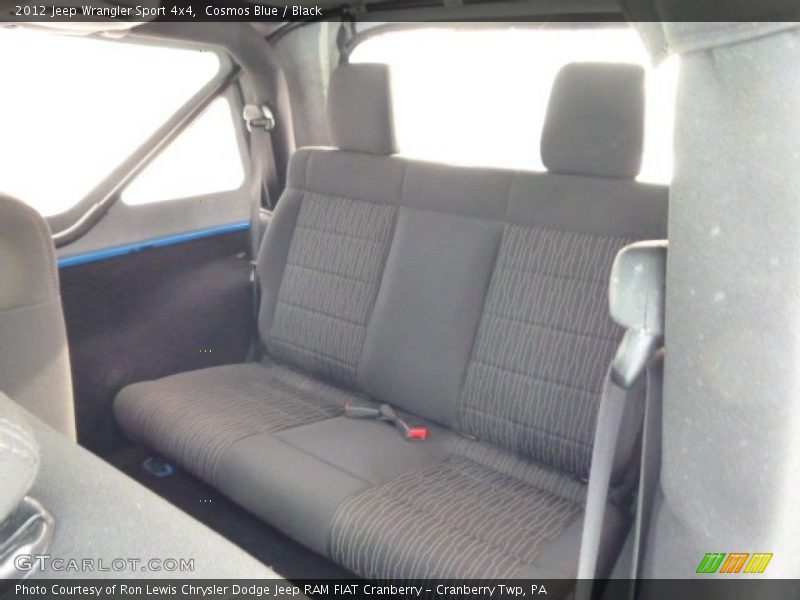 Cosmos Blue / Black 2012 Jeep Wrangler Sport 4x4