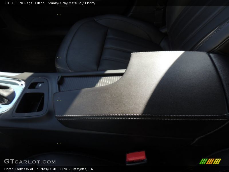 Smoky Gray Metallic / Ebony 2013 Buick Regal Turbo