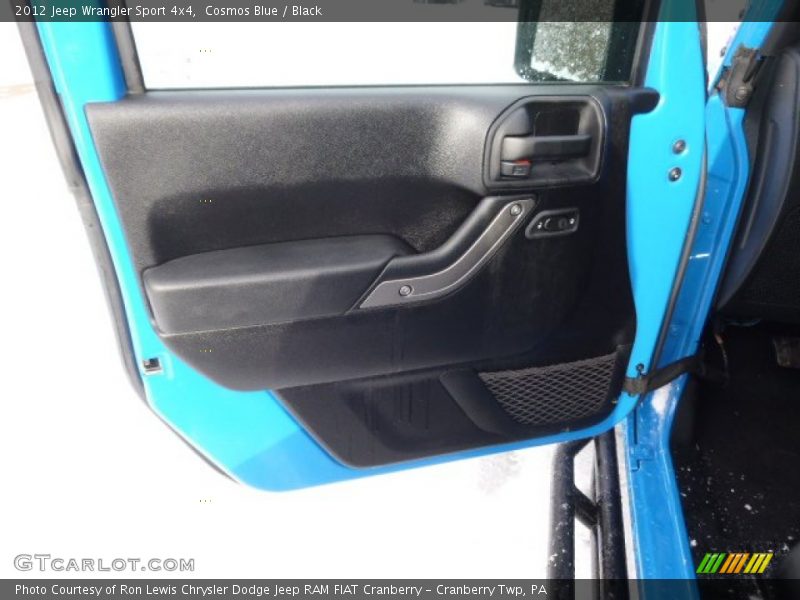 Cosmos Blue / Black 2012 Jeep Wrangler Sport 4x4