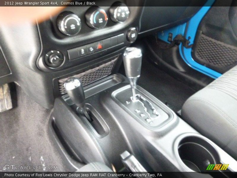 Cosmos Blue / Black 2012 Jeep Wrangler Sport 4x4