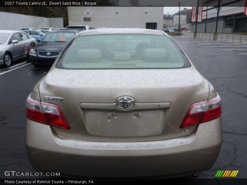 Desert Sand Mica / Bisque 2007 Toyota Camry LE