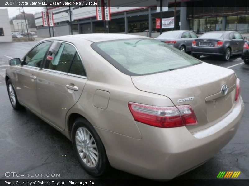 Desert Sand Mica / Bisque 2007 Toyota Camry LE