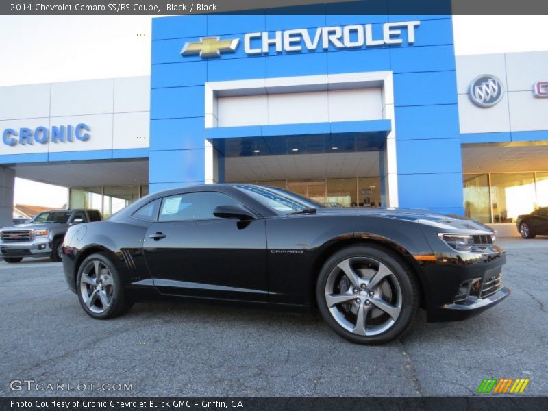 Black / Black 2014 Chevrolet Camaro SS/RS Coupe