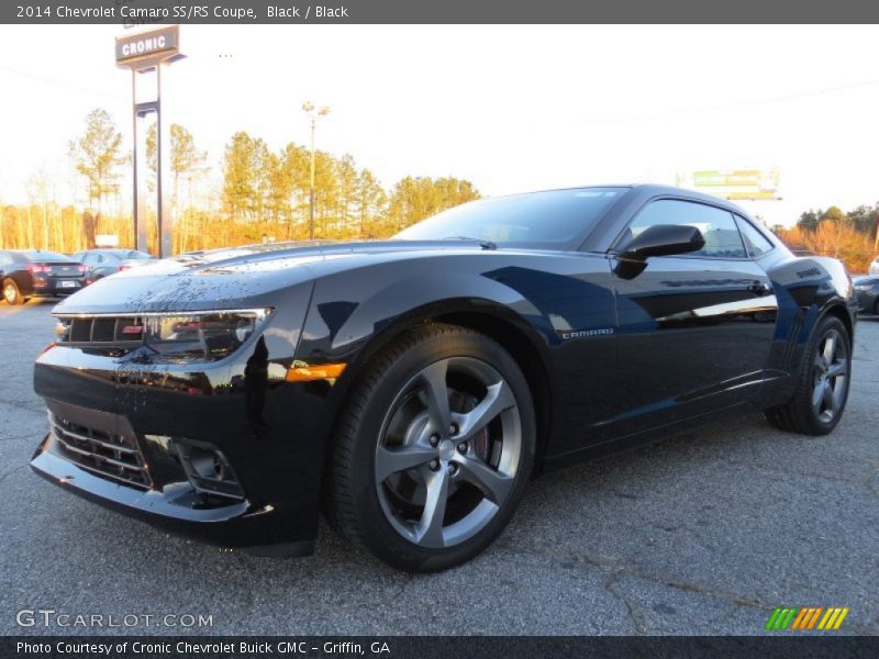 Black / Black 2014 Chevrolet Camaro SS/RS Coupe