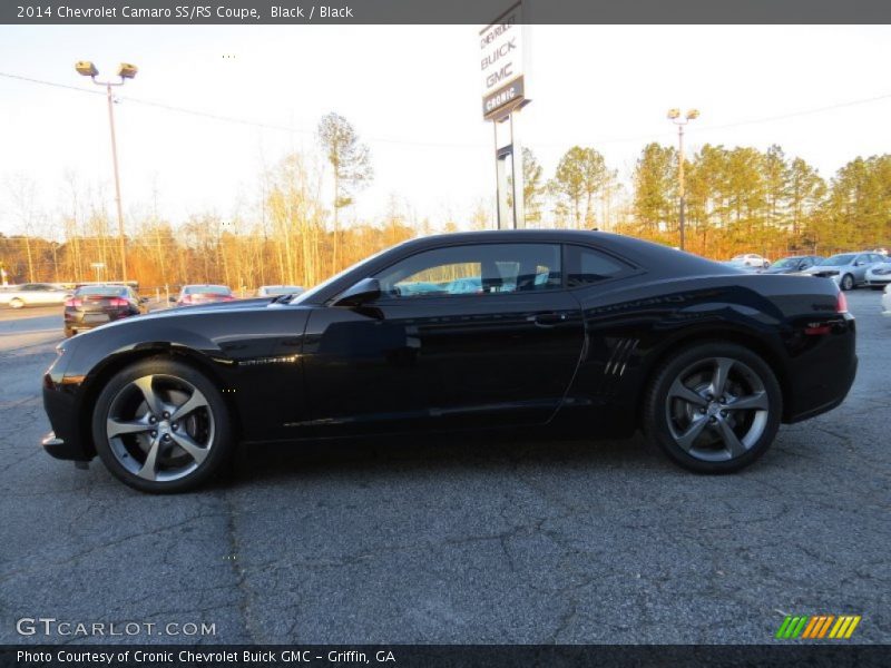 Black / Black 2014 Chevrolet Camaro SS/RS Coupe