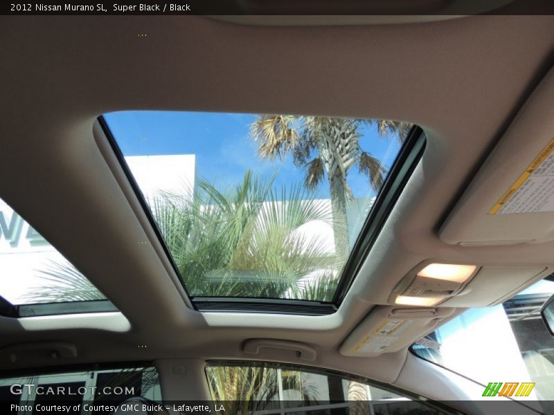 Super Black / Black 2012 Nissan Murano SL