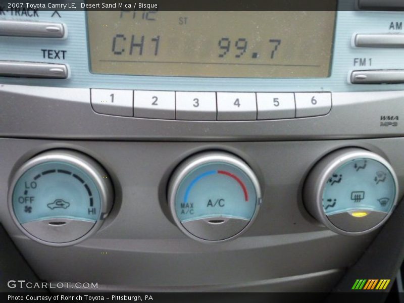 Desert Sand Mica / Bisque 2007 Toyota Camry LE