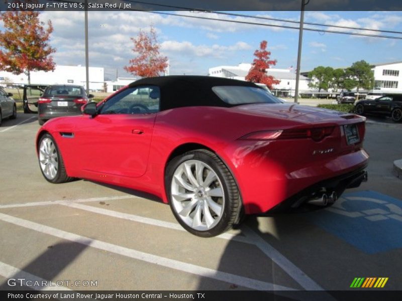 Salsa Red / Jet 2014 Jaguar F-TYPE V8 S