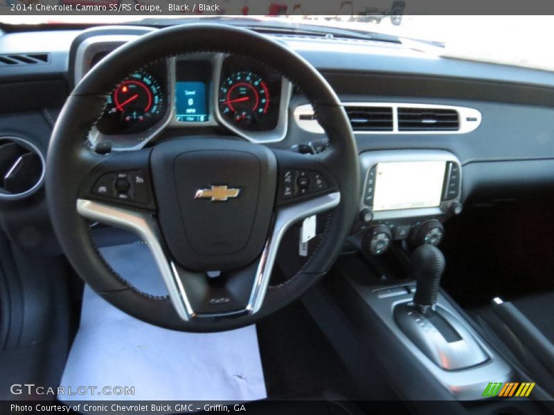 Black / Black 2014 Chevrolet Camaro SS/RS Coupe