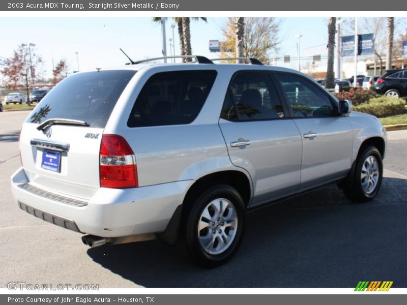 Starlight Silver Metallic / Ebony 2003 Acura MDX Touring