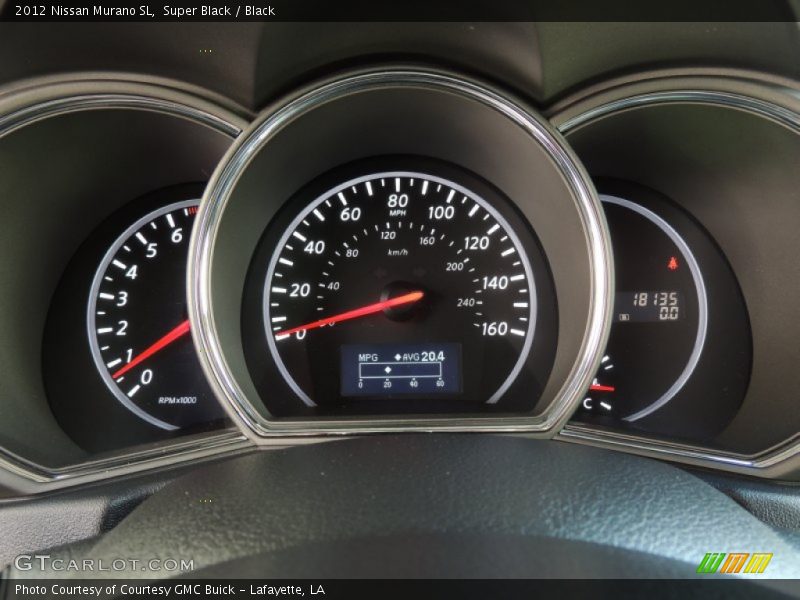 Super Black / Black 2012 Nissan Murano SL