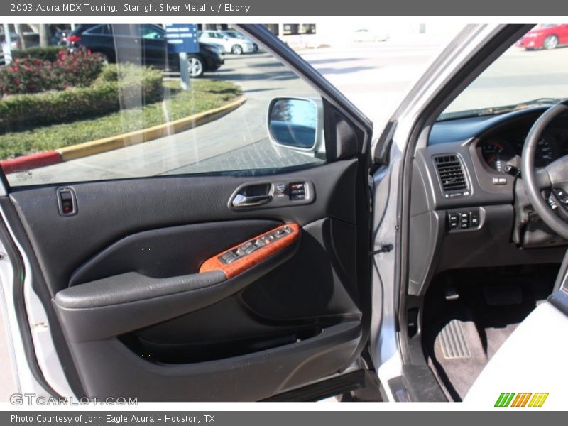 Starlight Silver Metallic / Ebony 2003 Acura MDX Touring
