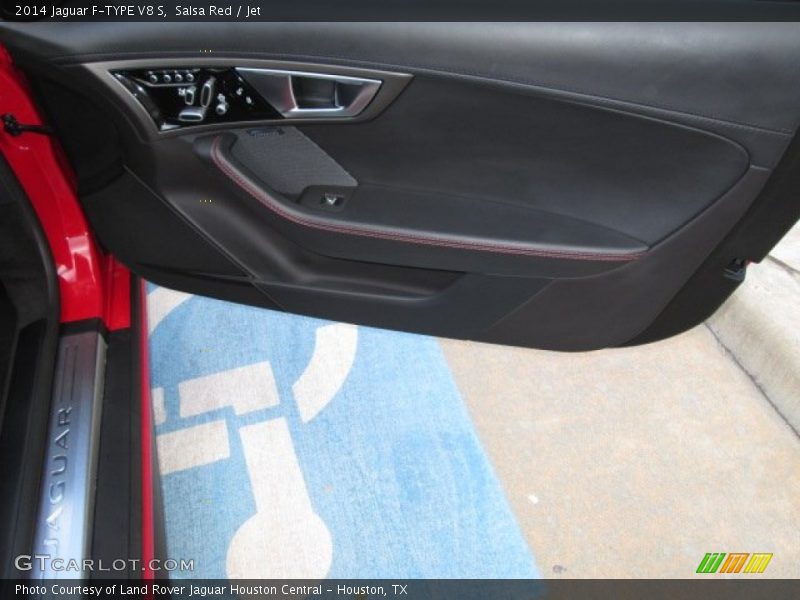 Salsa Red / Jet 2014 Jaguar F-TYPE V8 S