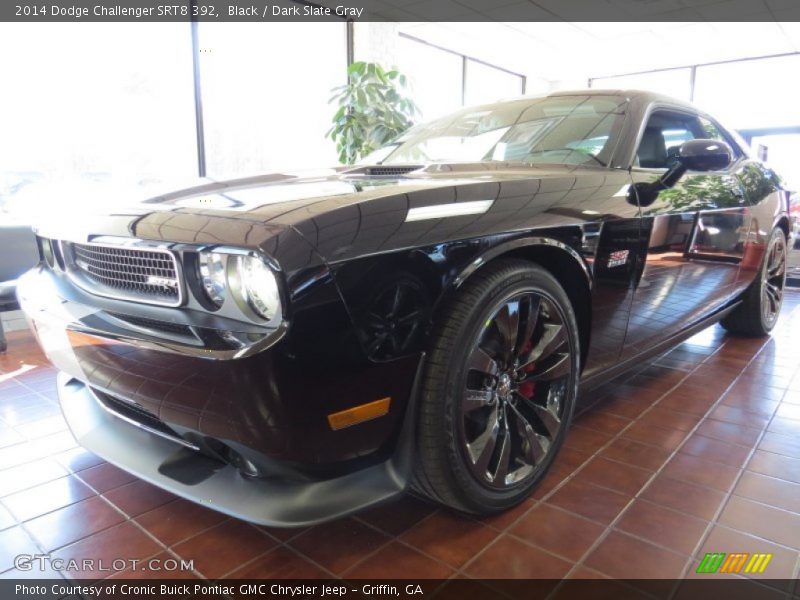 Black / Dark Slate Gray 2014 Dodge Challenger SRT8 392