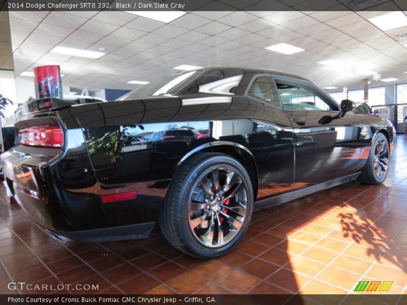 Black / Dark Slate Gray 2014 Dodge Challenger SRT8 392