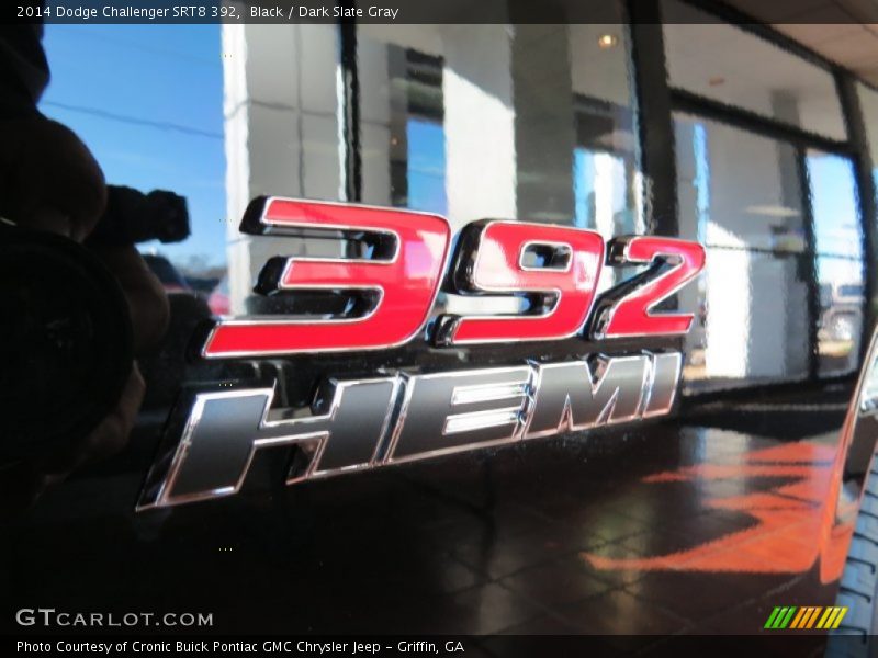 Black / Dark Slate Gray 2014 Dodge Challenger SRT8 392
