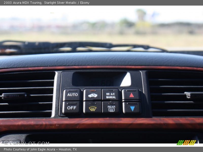 Starlight Silver Metallic / Ebony 2003 Acura MDX Touring