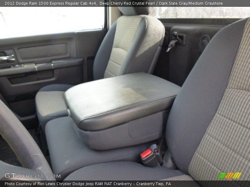 Deep Cherry Red Crystal Pearl / Dark Slate Gray/Medium Graystone 2012 Dodge Ram 1500 Express Regular Cab 4x4